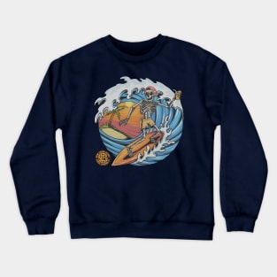 Skull Surfing New Found Glory Crewneck Sweatshirt